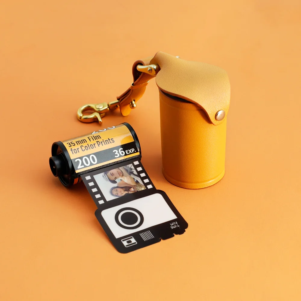 Custom Film Roll Keychain - Personalized Mini Photo Album
