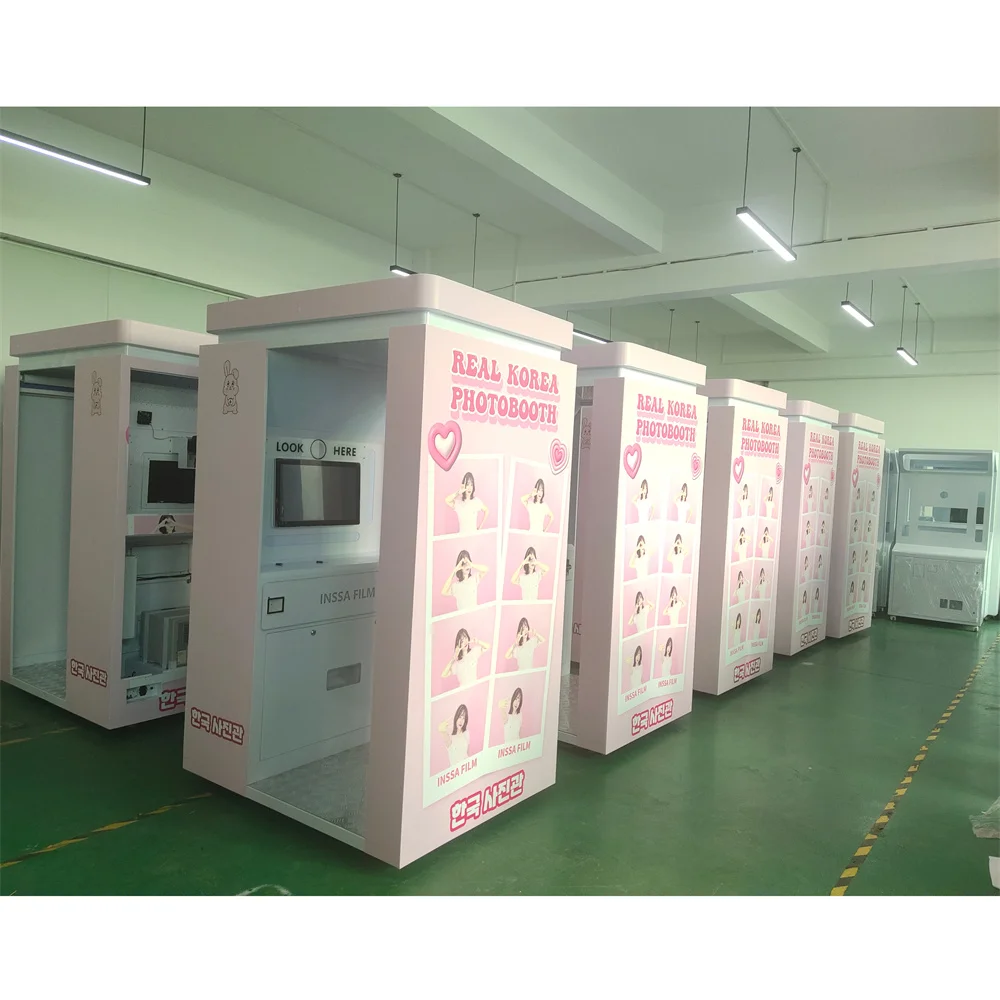 Photo Booth Sticker Machine JLJ Activity Custom Sticker Photo Booth Rental Equipment
