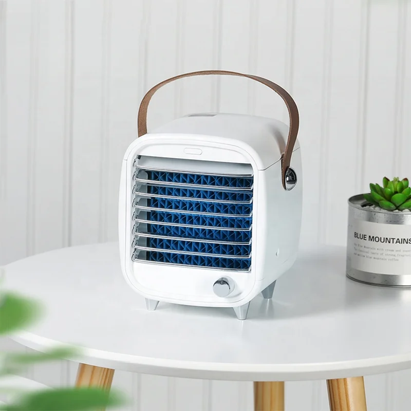 Usb Small Rechargeable Home Portable Mini Air Conditioner Fan Personal Space Portable Water Air Cooler Fan_voghion.com