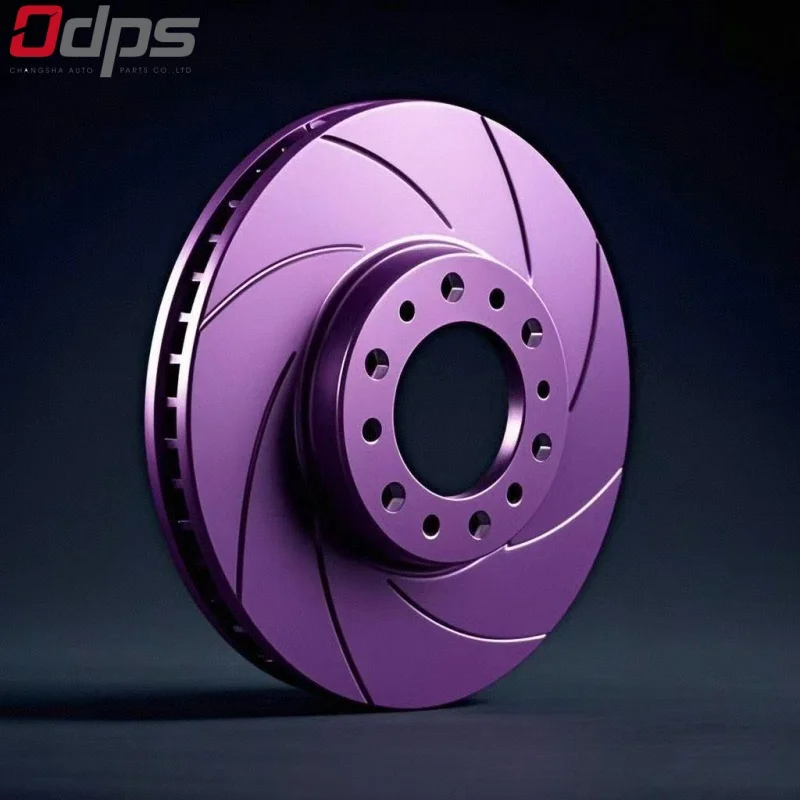 ODPS 40206-4GA0A Drilled and Slotted Ventilated Front Brake Disc