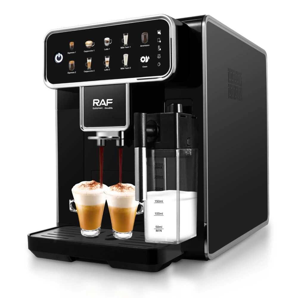 Home and office coffee grinder high pressure steam milk frother Italy Espresso maker All-in-one automatic coffee machine 444098