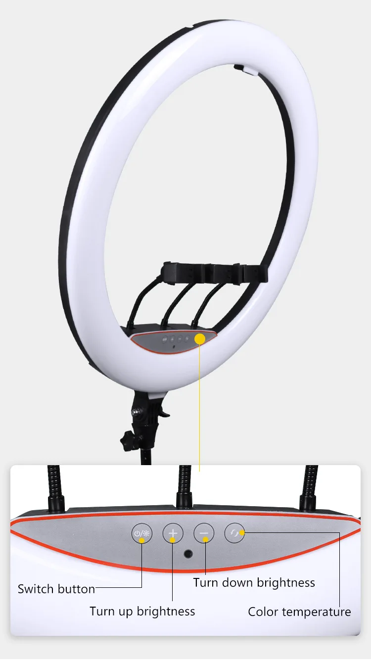 22inch Ring Light with Remote Control - Perfect for Photography