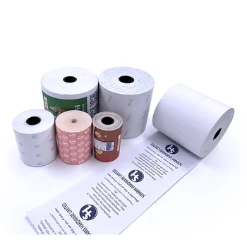 BPA Free Factory Good Price Printed Pos Cash Receipt Till Thermal Paper Roll 57mm 80mm