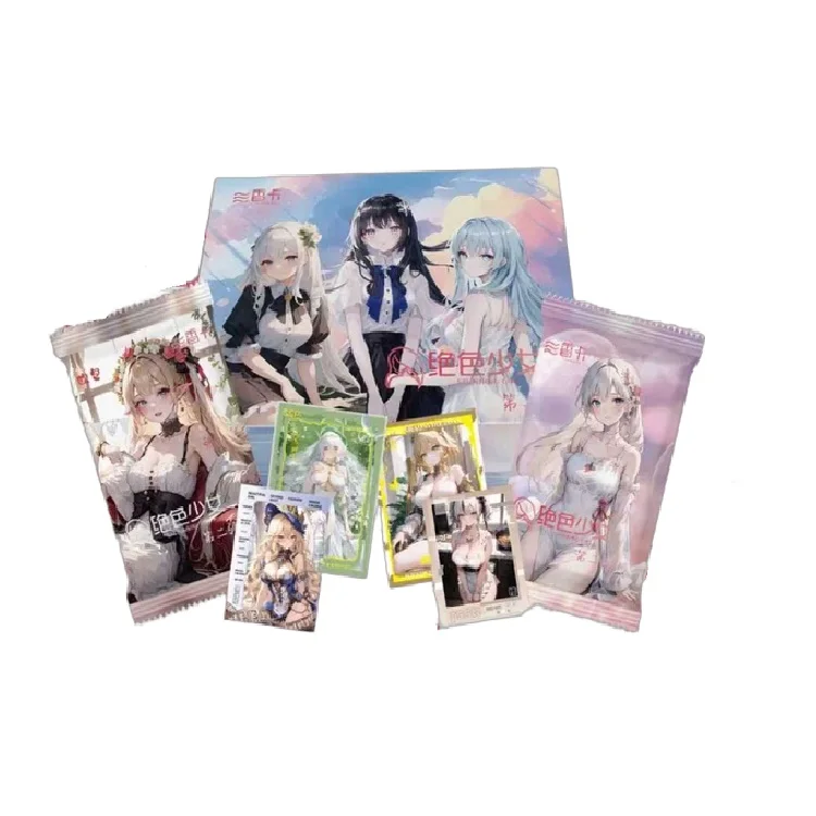 Goddess Story Collection Cards Booster Box Stunningly Beautiful Girl Waifu  Cards Anime Game Playing Card Adult Toy Hobbies