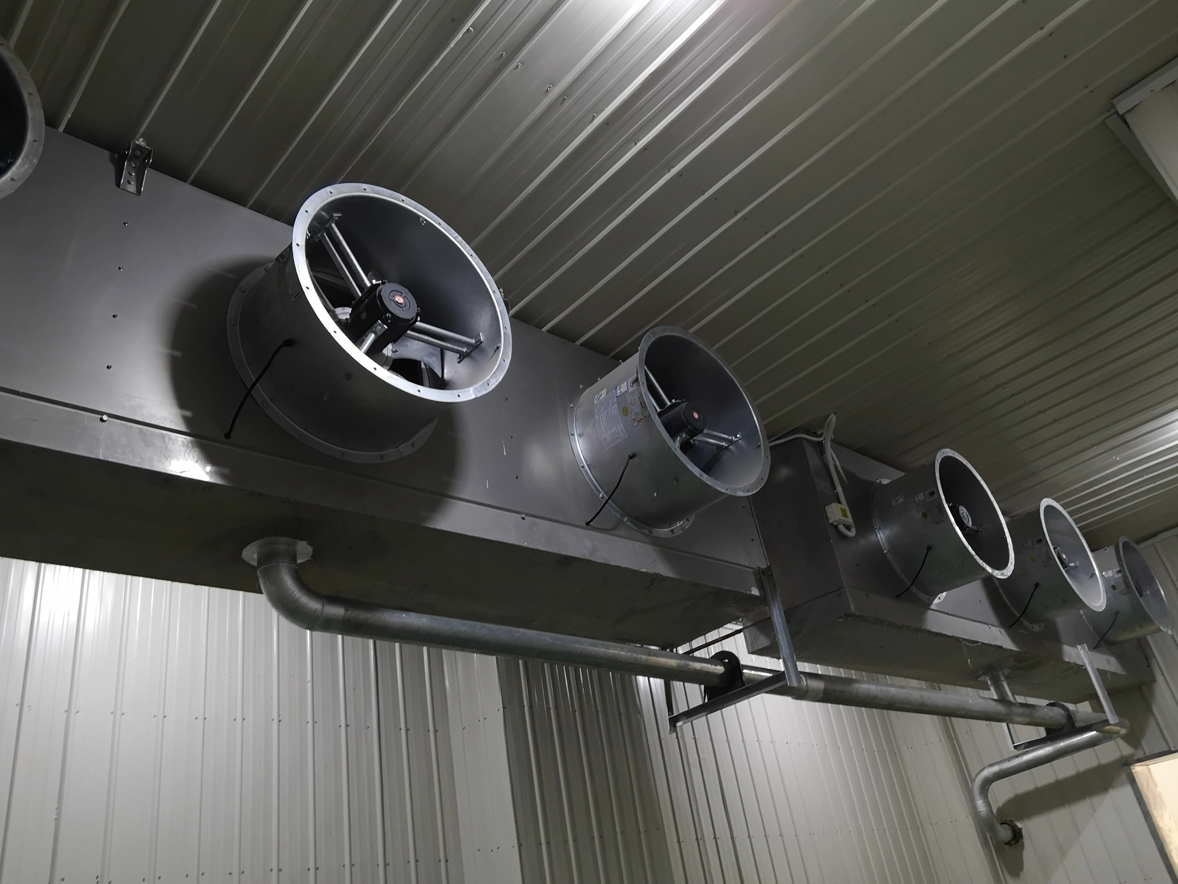 Ceiling Mounted Air Cooler Units for Refrigerator and Freezer Storage Systems