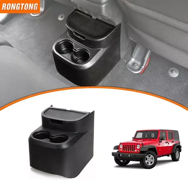 Hot Sale Car Drinks Holders Rear Storage Box Water Cup Holder For Jeep  Wrangler Jk 11-17 - Buy Car Cold Drink Holder,Drink Holder Car,Car Cup Air  Vent Drink Holder Product on 