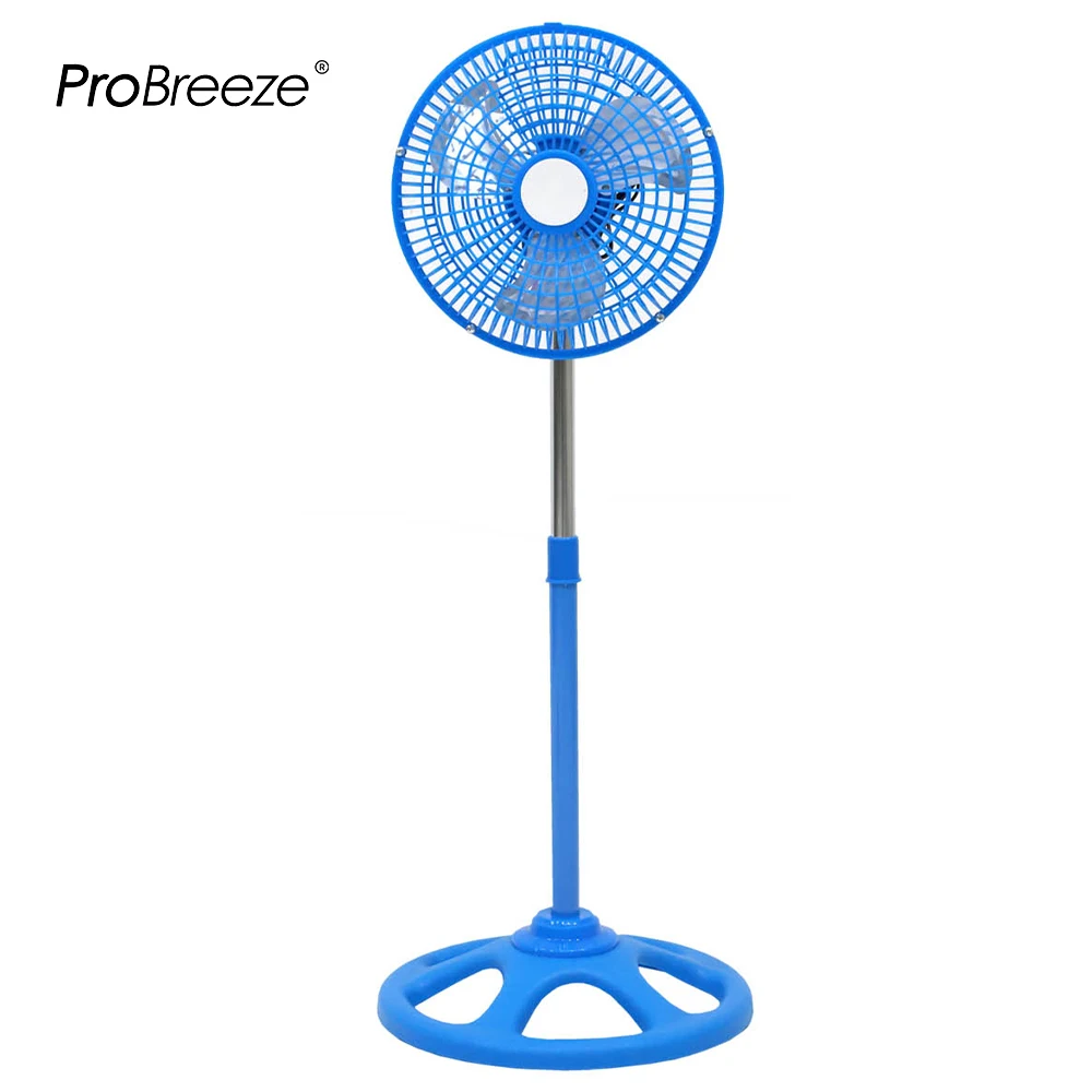 Factory Direct OEM Colorful 10 12 Inch Air Coolong Fans Fancy Style Household Plastic Electric Floor Standing Fan