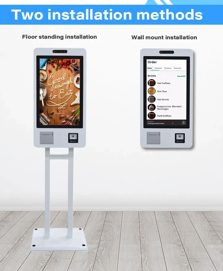 Self Service Payment Kiosk With Cash Validator