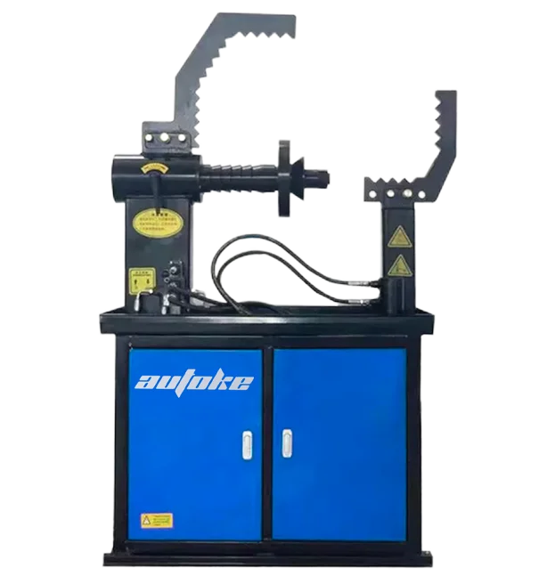 Semi-Automatic Wheel Straightening Machine with 10-26 Inch Wheel Hub Range 10t Hydraulic Pressure and 1.5KW Power