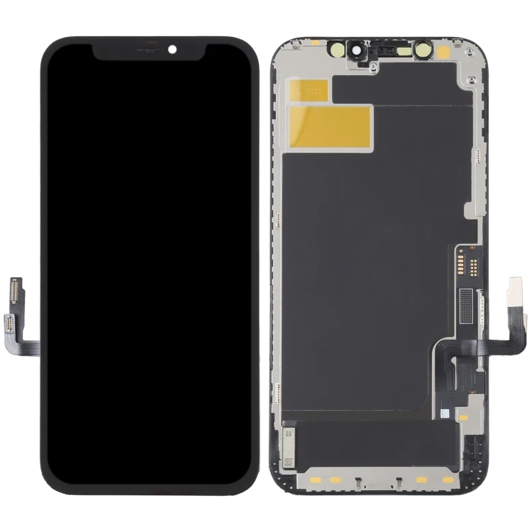 Parts Replacement YK OLED LCD Screen for iPhone 12 / 12 Pro with Digitizer Full Assembly Remove IC Need Professional Repair