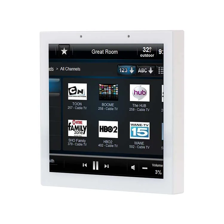 Smart Home Control Tuya Central Control Inch Android 12v Touch