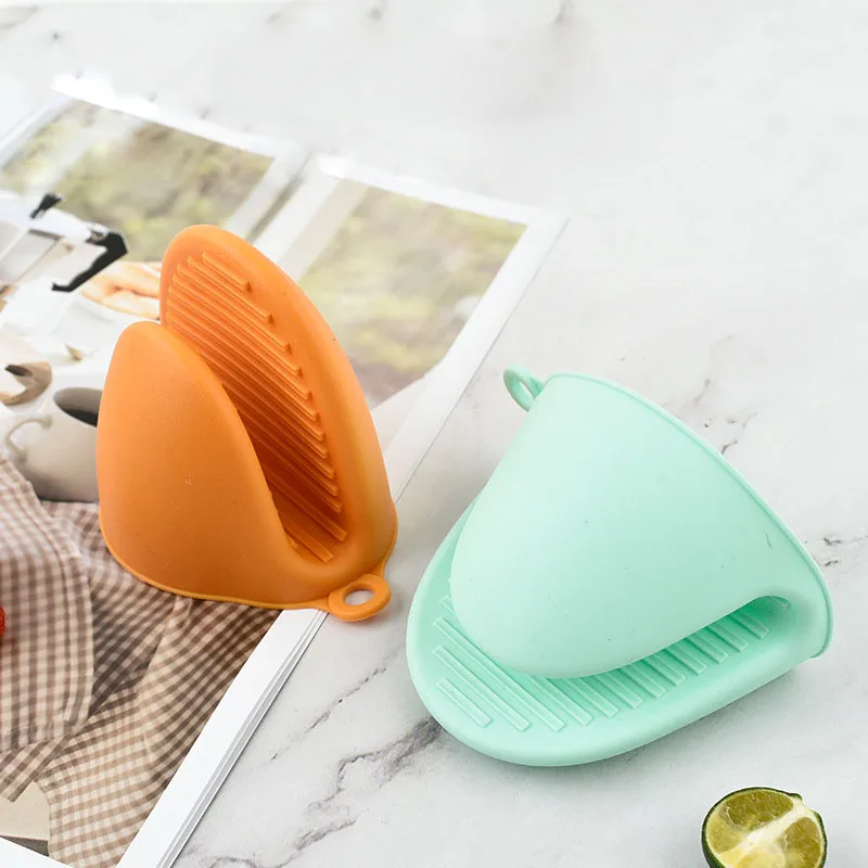 Kitchen Heat Resistant Silicone Oven Mitts Antiscalding Oven Mitts