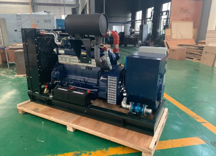 80kw 100kw 120kv 125kva 150kw 200kw 250kw 300kva Industrial Silent Natural Gas Biogas LPG Generator with CHP