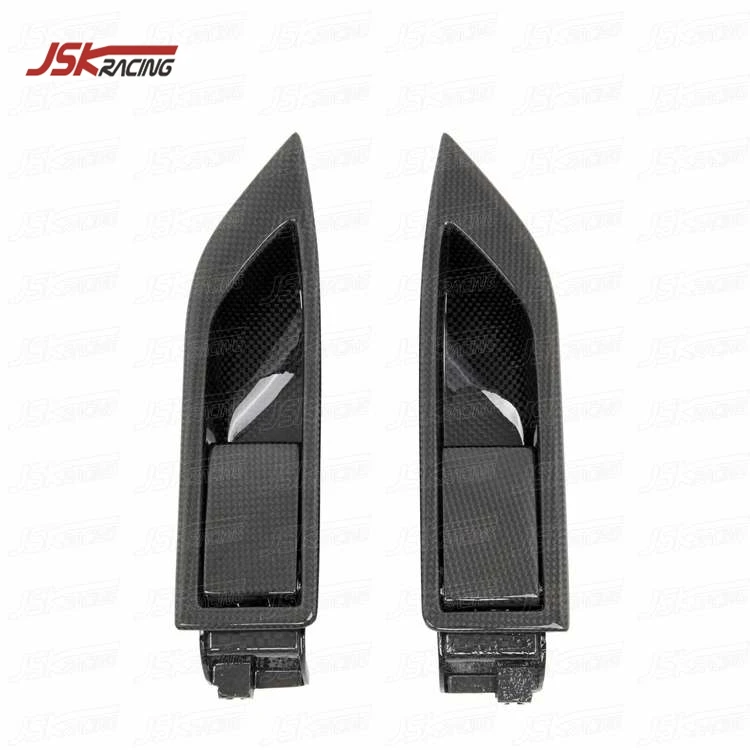 DRY CARBON FIBER DOOR OPENER HANDLE for Ferrari 458 Italia