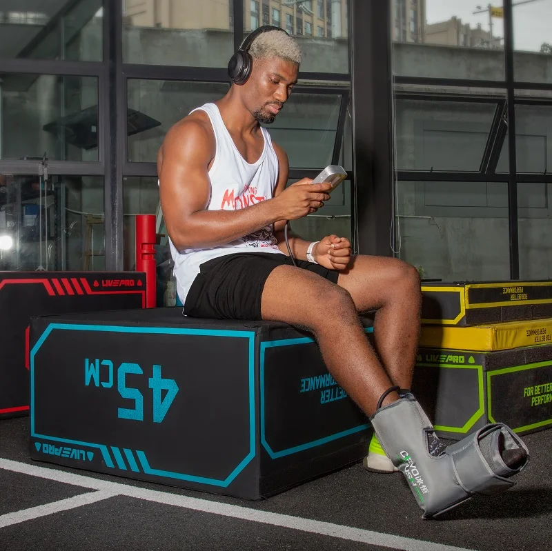 CRYOPUSH New Portable Ice Pack Ankle Boot Rehabilitation Cold Therapy Cryo Compression Wrap Recovery System
