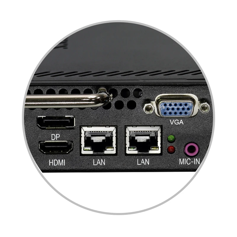Customized Portable Desktop Fanless OPS I5 I3 I7 Mini PC 4K Industrial Computer with Intel Processor Win10 OS Linux Mini OPS PC