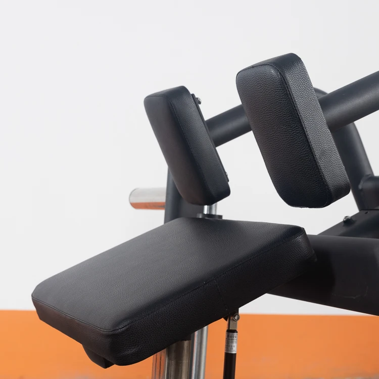 New Style Hip Thrust Machine Plate Loaded Glute Bridge Machine Fitness Equipment Hip Trainer Butt Exercise Gym Equipment