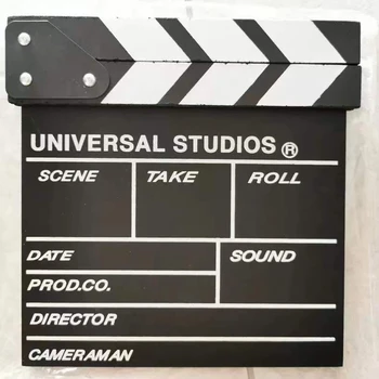 New Hot Sale  Funny Wooden Shooting Props Clapperboard Plate Movie Clapper Board and Theatre Props for Kids detail image