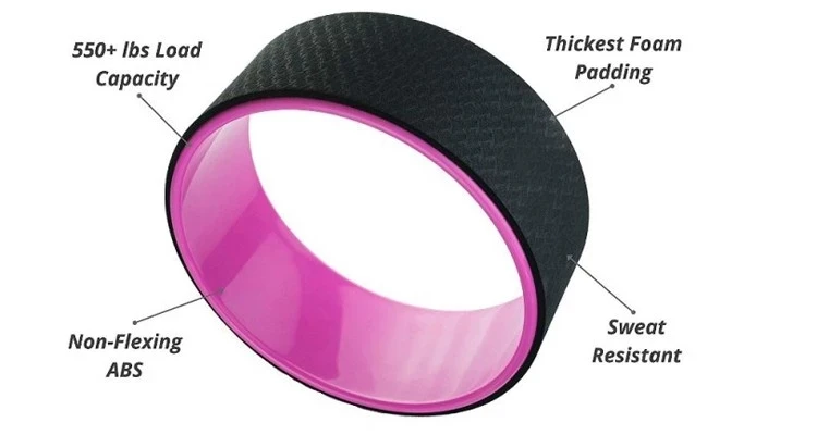 bamboo yoga wheel