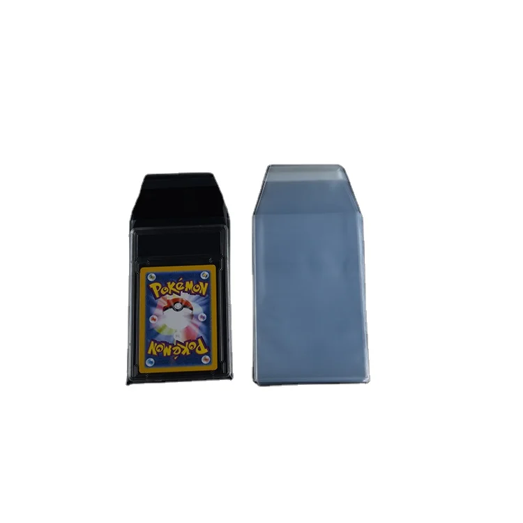 Custom Clear Card Sleeves For Standard Exact Fit Trading Playing Card