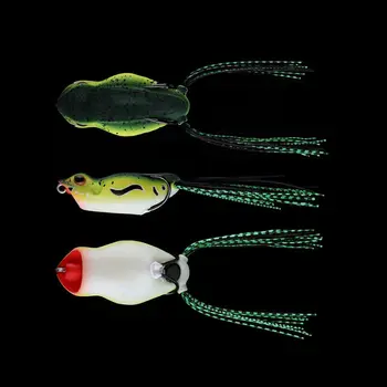 CHEERY Lure Popper Top Water Hollow Soft Fishing Simulated Frog Bait XX-114 – Soft Lure – view 4
