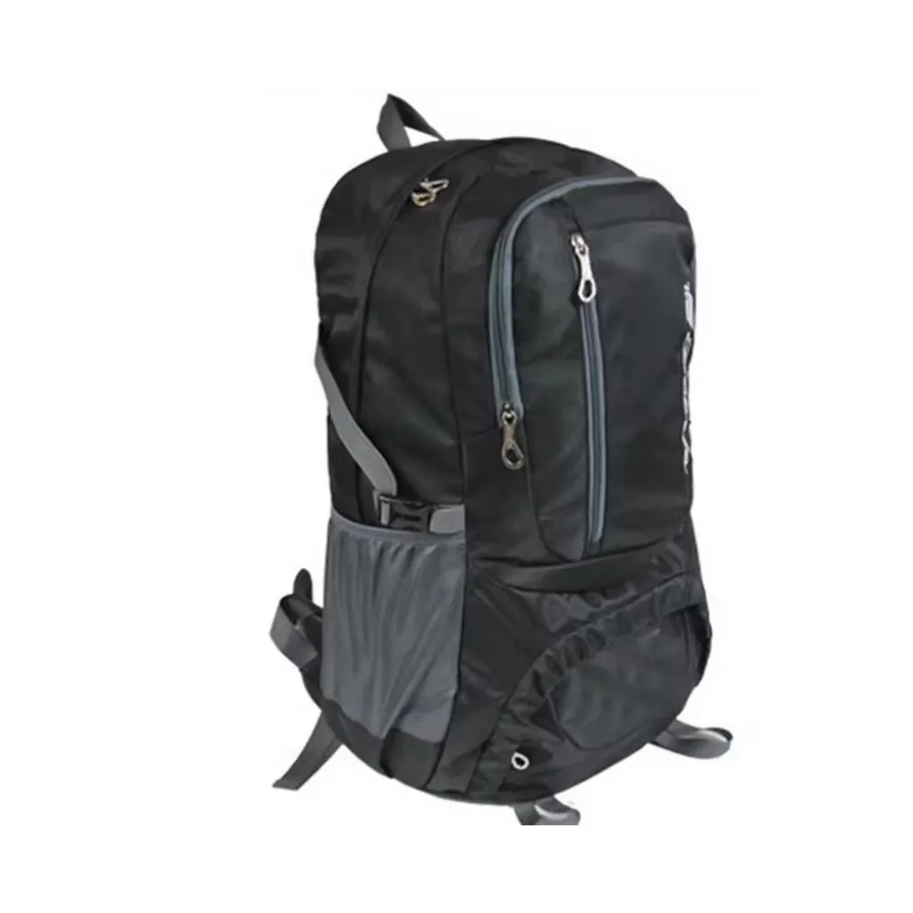 High Quality Outdoor Sports Backpack 20-37L England Style Arcuate Shoulder Strap Waterproof Polyester Lining Zipper Closure