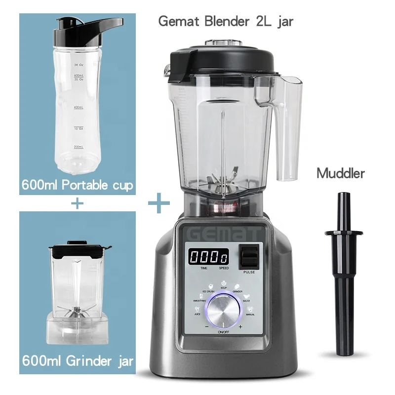 3 in 1 Blender Food Processor and Juicer Heavy Duty German Chopper and Blender Best Juice Kitchen Plastic Material Blender