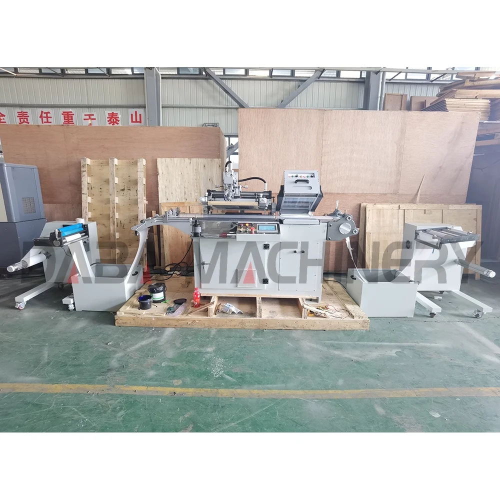 Multi Color Silk Screen Automatic Printing Machine