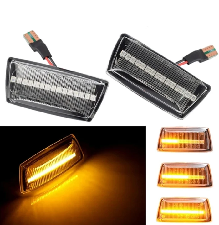 Clignotants Latéraux LED Dynamiques Ambrés Pour Opel Astra H, Zafira B, Corsa D, Insignia - Séquentiels Super Lumineux