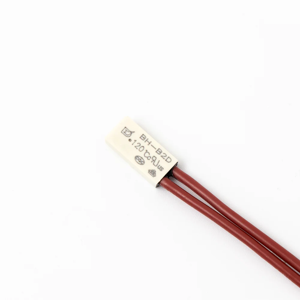 BH Series Plastic Cover Motor Protection Thermal Overload Switch Temperature Resettable Thermal Protector Switch