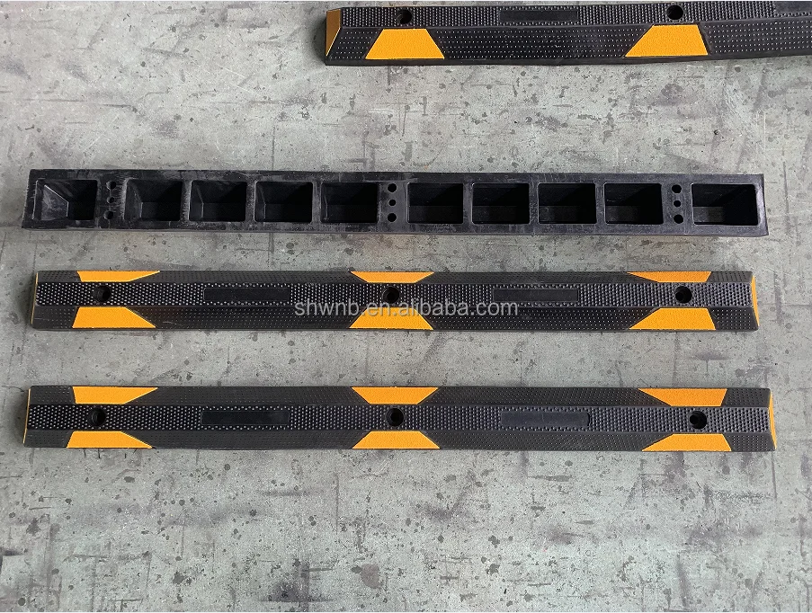 New Premium 1650mm Rubber Parking Curb/wheel Stop Driveway Tire Guide ...