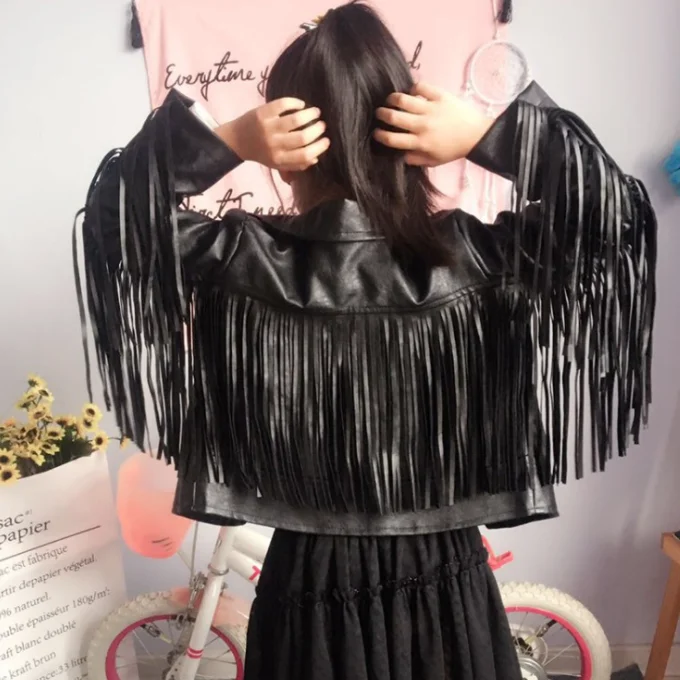 kids fringe jacket