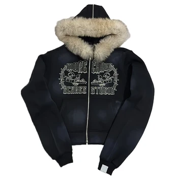 Shop Our Manufacturer Streetwear Custom Winter Zipper Jackets