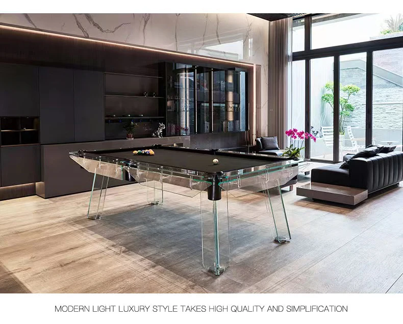 Mesa De Billar Modern Luxury 9ft Salte Glass Billiard Pool Table - Buy ...