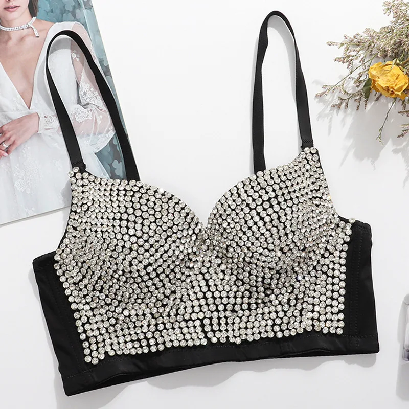 diamond bustier top