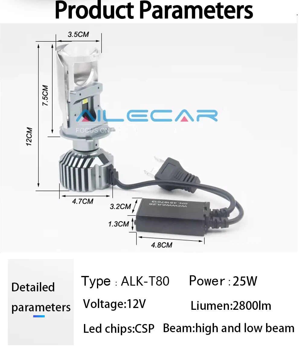 F40 Led Projector Headlight Front Lamp Hi/lo Beam Motorbike Light - Buy ...