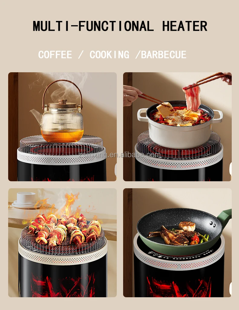 Deluxe Multifunctional Cooking Cooked Tea Boiled Coffee Integrated ...