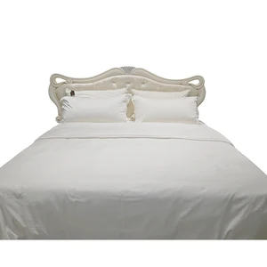 Bulk Supply Custom 400TC Cotton Reactive Dyeing Satin Bed Sheet for Hotel & Homestay