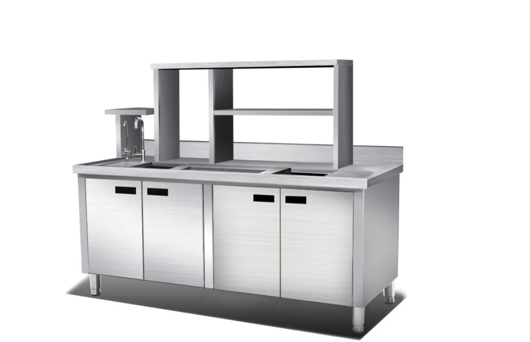 Custom Professional Stainless Steel High Quality Milk Tea Table