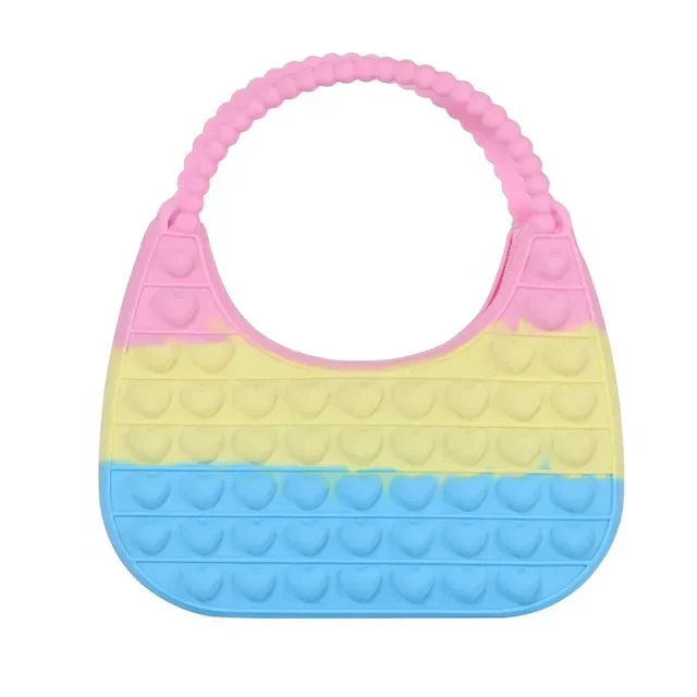 Customized Japan-Style Cartoon Mini Silicone Shoulder Bags for Girls Cute Kids' Pouch Purse Handbags