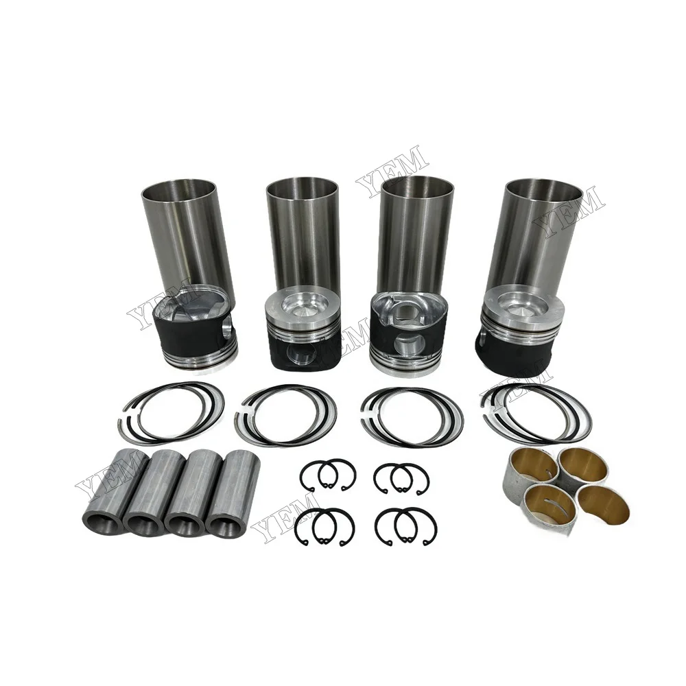 D4D Cylinder Liner Kit Engine Parts Fits for Volvo Repair Replacement 4