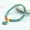 Green Myanmar Jade Bracelet 6-7mm FC3090406