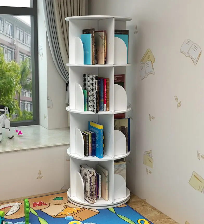 Factory Wholesale Top Quality PVC Foam Board Made Home Furniture General Use and Bookcase Specific Use Modern Bookshelf
