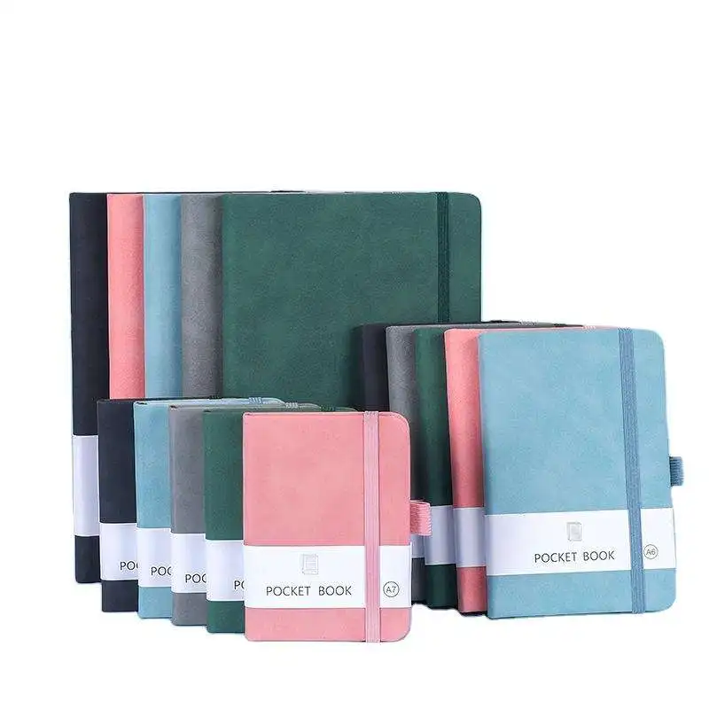 Hardcover Elastic Band Notebooks Custom Planner Diary School Stationery Items for Students Office Supplies Sublimation Blanks