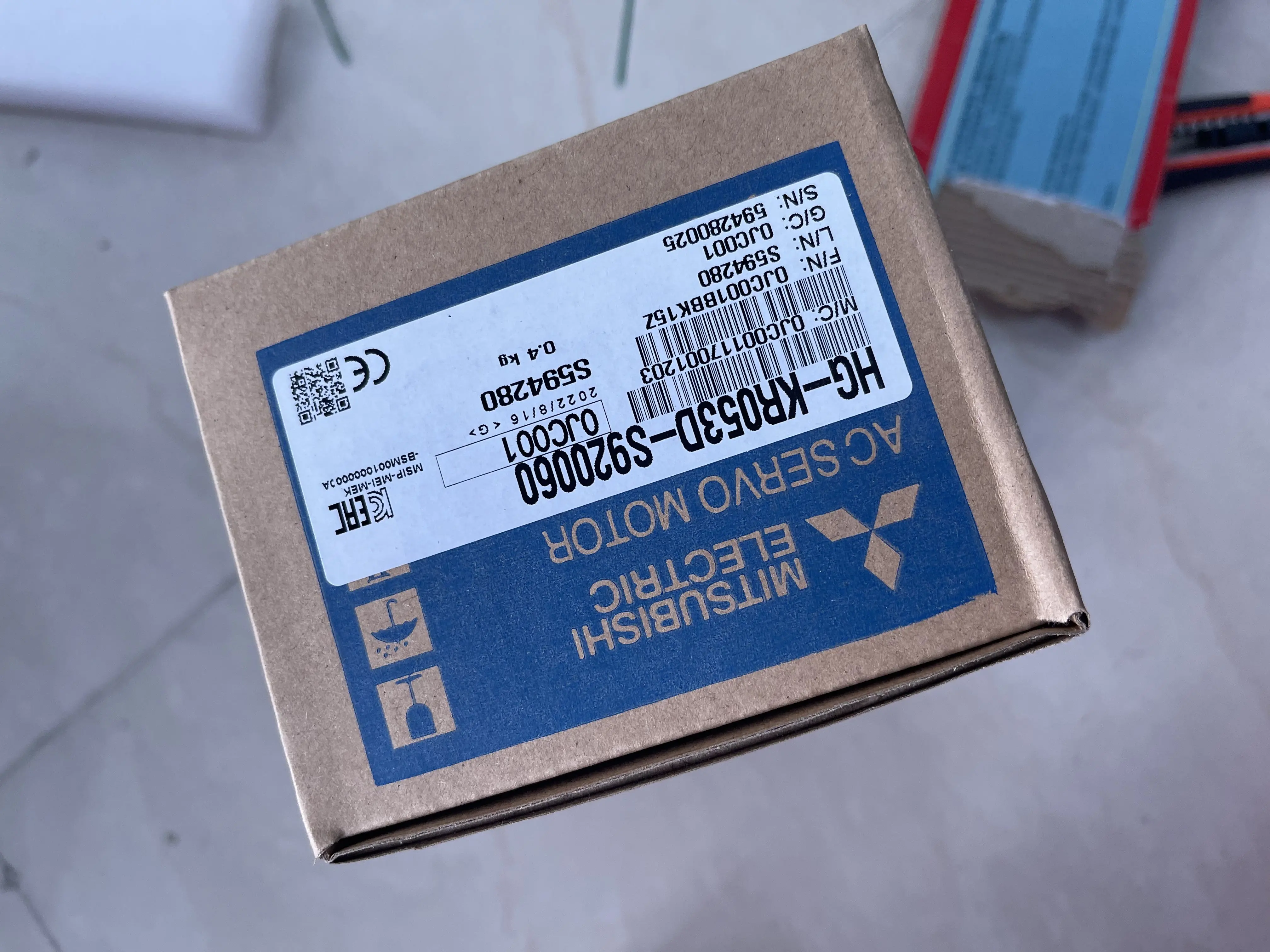 Mitsubishi AC Servo Motor HG-KR053D-S920060 Mitsubishi AC Servo Motor HG-KR053D-S920060