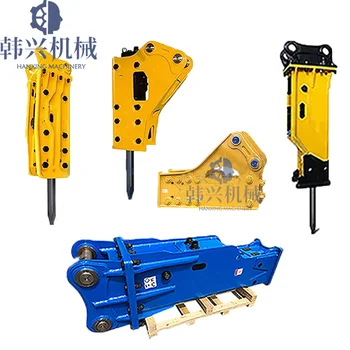 Top HB30G Rock Hammer HB30G-00002 HANXING Hydraulic Breaker For 20 Ton Excavator Attachment Parts