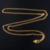 2.0mm Wide Gold