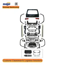 GUGO ABS Plastic Bodykit for 2016-2020 LC200 Upgrade LC300 Model Easy Installation Rear Bumper Tow Hook New Replacement