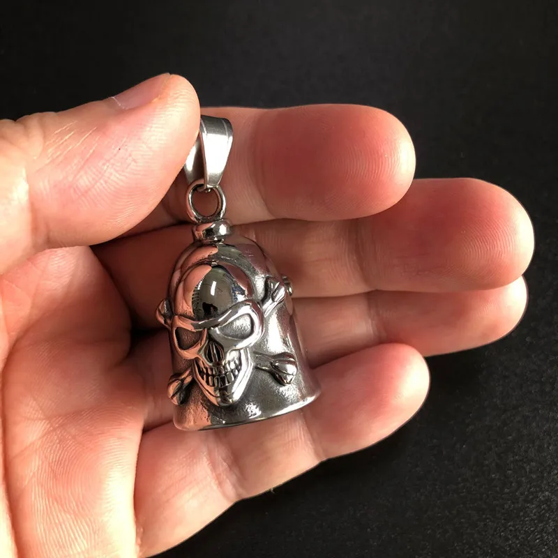 Guardian Bells Bones Skull Skeleton Motorcycle Biker Bell Luck Gremlin ...