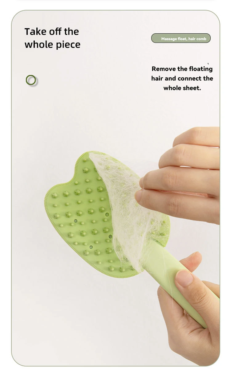 Cat Comb Double-sided Massage Floating Hair Comb to Remove Floating Hair and Clean Skin Double-sided Pet Bath Massage Comb supplier